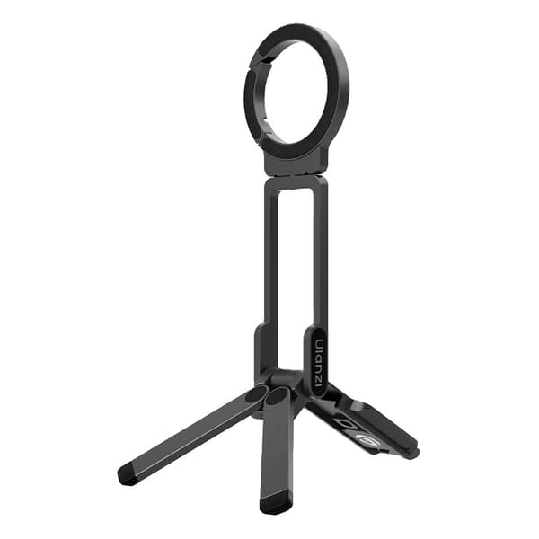 Telefonstativ, Magnetisk Montering, Letvægts Tripod, sort