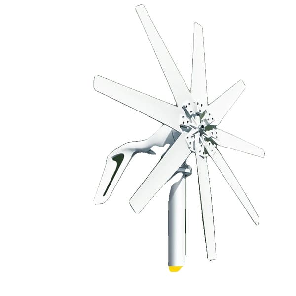 Vindkraftgenerator, hög effektivitet, stödjer solenergiingång, Med Mppt-kontroller, 1000W, 48V