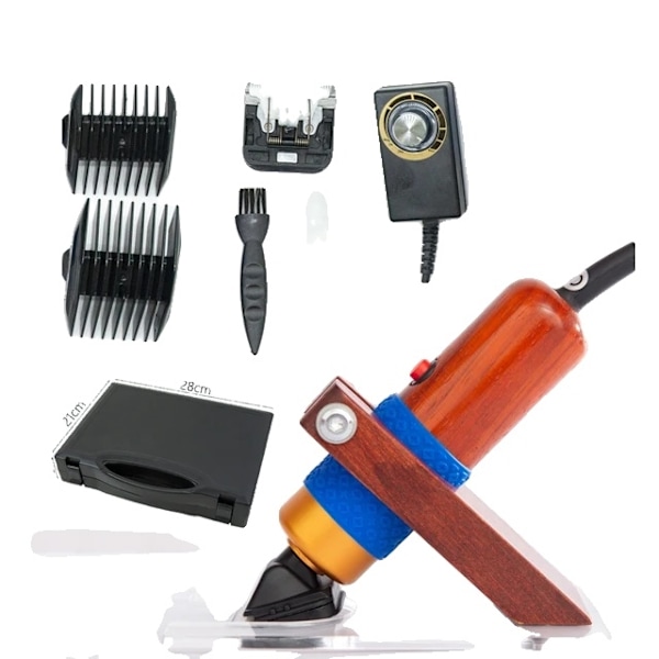 Elektrisk mattuftningsklippare, 200W effekt, gör-det-själv-mattskärning., EU-kontakt med stativ EU Plug with stand EU Plug with stand