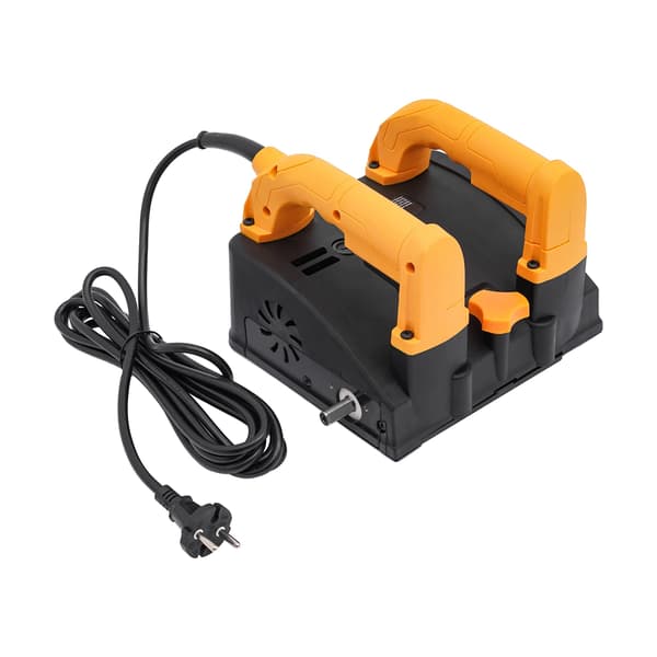 Elektrisk Väggslip, Justerbart Djup, Hög RPM Motor, GUL, EU