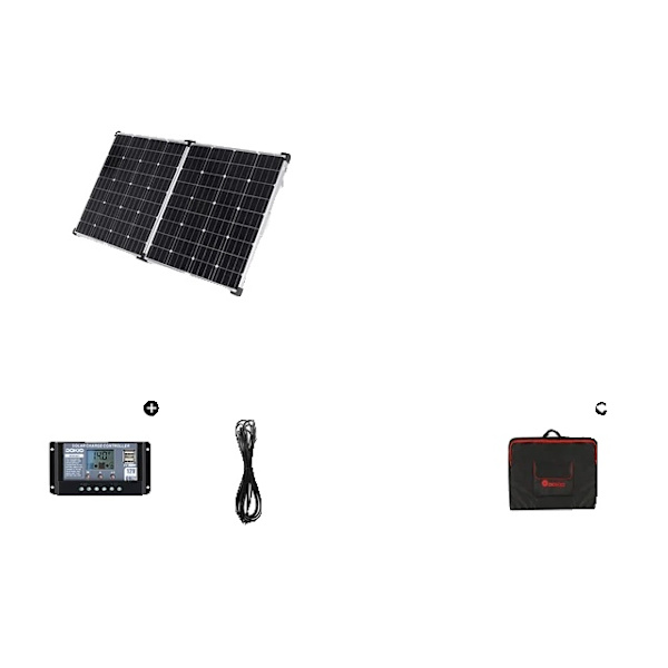 Solpanel, Bärbar Design, Hög Effektivitet, 160W