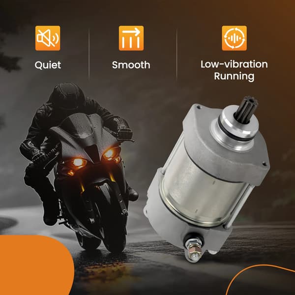 Startmotor, 12V, Direkt ersättning