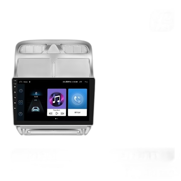 Android 2din Auton Radio Peugeot 307 2007-2013 - GPS-Navigointi, 4G WIFI, Carplay & DSP 2 32G