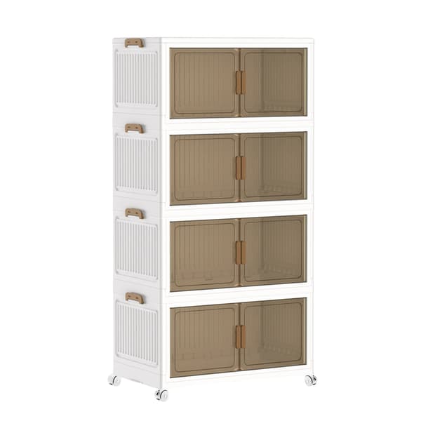 Förvaringslåda, Fällbar Design, Hållbart Material, 4 nivåer
