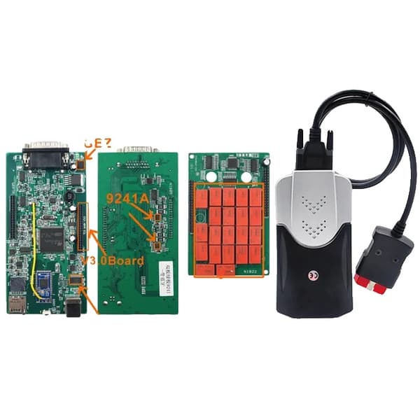 Lastdiagnosticeringsverktyg, Dubbel Grön PCB, Kodläsare