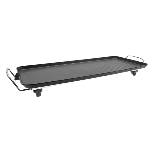 Elektrisk Grill, Kompakt Design, Justerbar Temperatur, sort