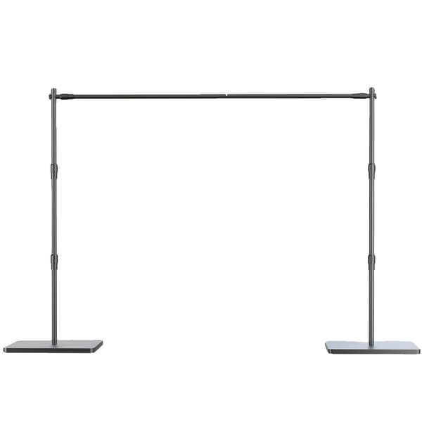 Baggrundsstativ, Heavy Duty Konstruktion, Justerbar Højde, 2.4X3M