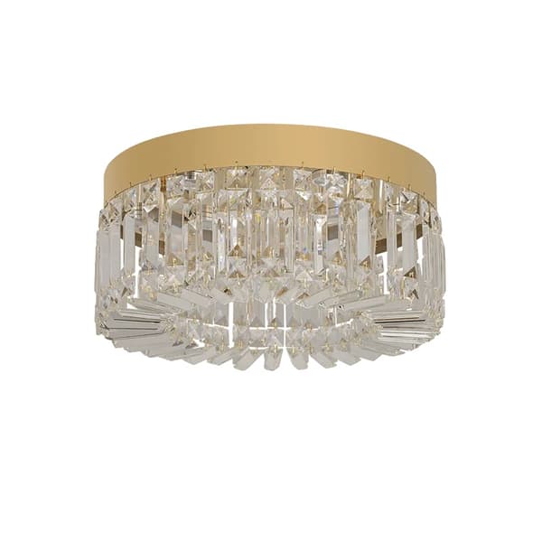 Loftlampe, LED-pærer, Moderne Design, Dia40cm guld, ændrebar