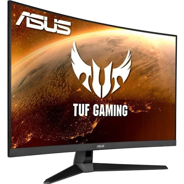 ASUS TUF VG328H1B PC Gaming Monitor - 31.5 - VA CURVED - FHD (1920x1080 PX) - 1MS MPRT - 165Hz - Freesync Premium - HDMI / VGA - Sort