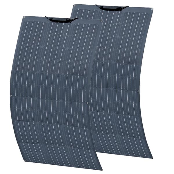 Flexibelt solpanel, hög effektivitet 200W, vattentät, mångsidig användning,200W solpanel