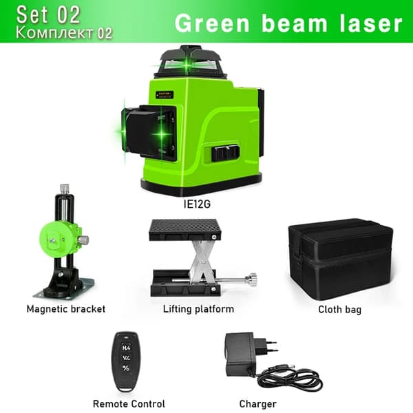 Laser-taso, Kaukosäädin, Itsetasaus