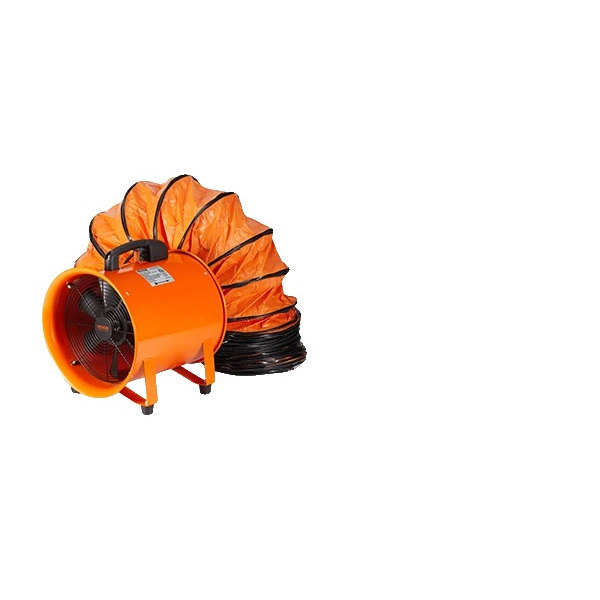 Ventilator, Heavy Duty, 1070 CFM Luftstrøm, 33ft