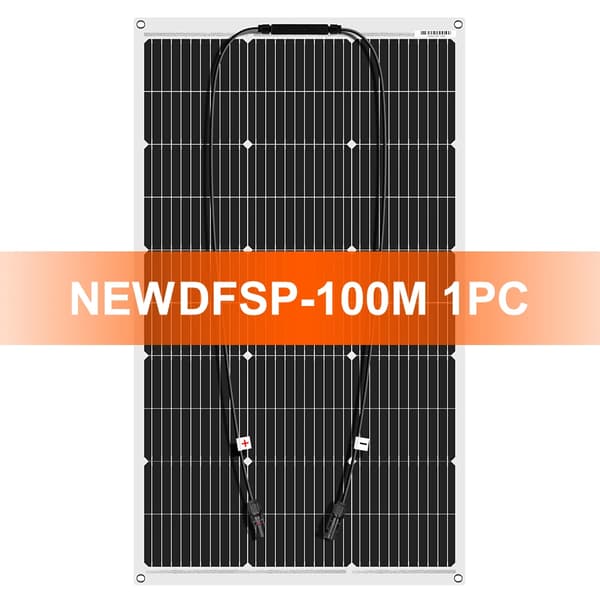 Solpanel, Fleksibelt Design, Vandtæt Vurdering, Fleksibel 100W