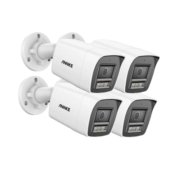 Sikkerhedskamera, 12MP opløsning, nattevisionsfunktion, 4Pcs kamera-b