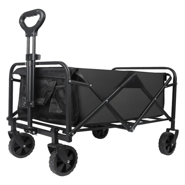 Campingvogn, Robust Ramme, Alsidig Design, sort
