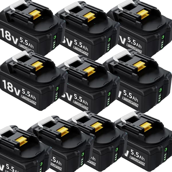 Batteri, Li-Ion, 5500mAh kapacitet, 10 st