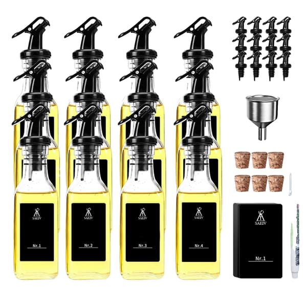 Olja Dispenser, Läckagesäker Design, Mångsidig Användning, 12 PCS