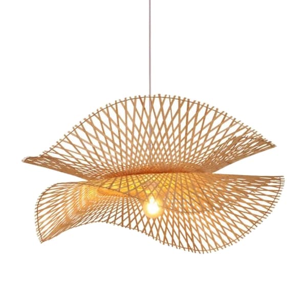 Pendellampor, Rustik Design, Miljövänliga Material, D55CM, Ingen lampa