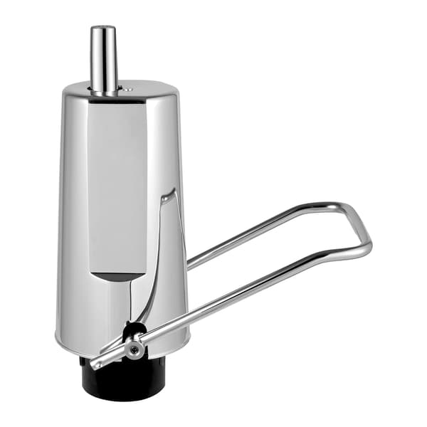 Frisörstol Hydraulisk Pump, Höjdjusterbar, 200 kg Kapacitet, Silver