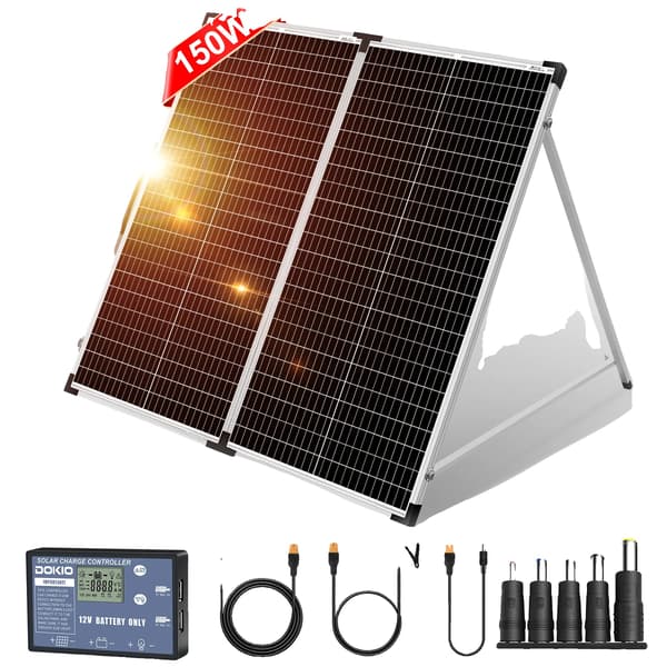 Fällbart solpanel, 160W effektutgång, lätt och bärbar design, 160W
