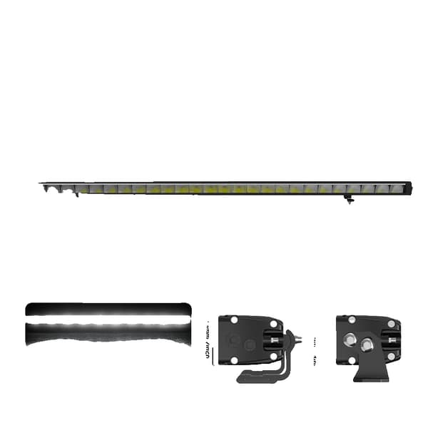 LED Light Bar, IP68 -klassificering, kombinationsstrålvinkel, 52tum