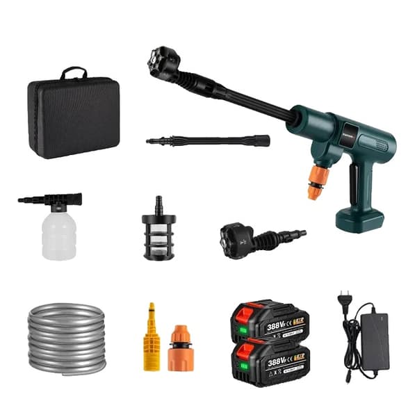 Högtryckstvätt, 200 bar tryck, borstlös motor, 2xbatteri
