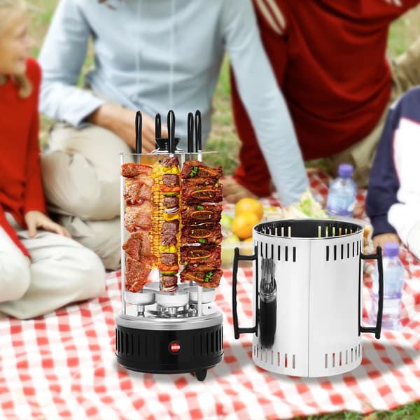 Inomhus Elgrill, Rökfri Drift, 5 Spett