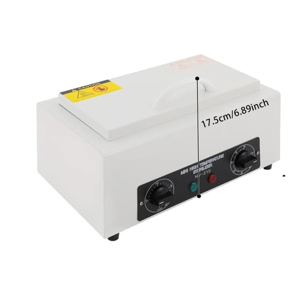 Torrvärmesterilisator, högtemperaturdesinfektion, kompakt design, Vit