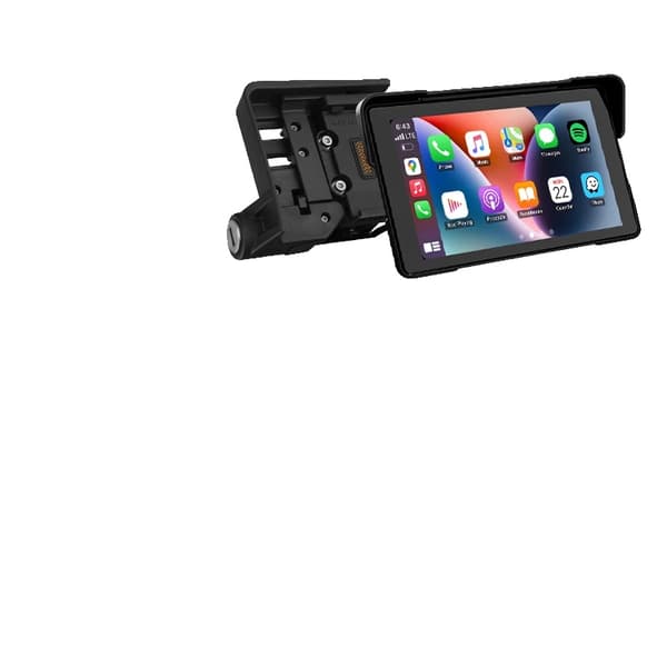 Motorcykel Navigationsskærm, Trådløs CarPlay, Android Auto Support, MT-C DVR