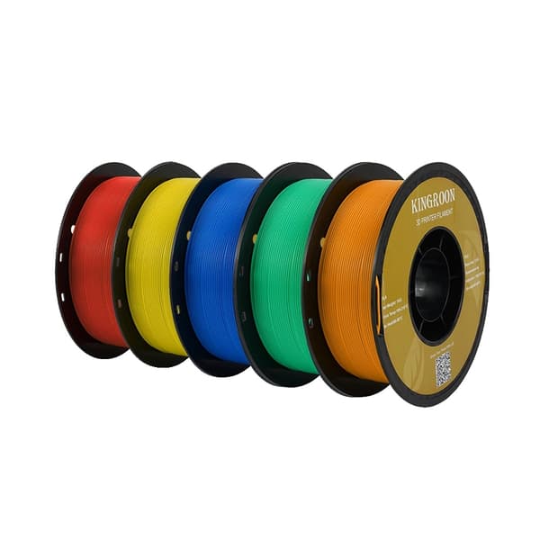 PLA/Silk PLA 3D-printer filament, 1,75 mm diameter, 190-230°C printtemperatur, 5kg PLA MIX farve