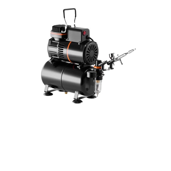 Airbrush-set, dubbelverkande, justerbar tryckkontroll, Typ 1