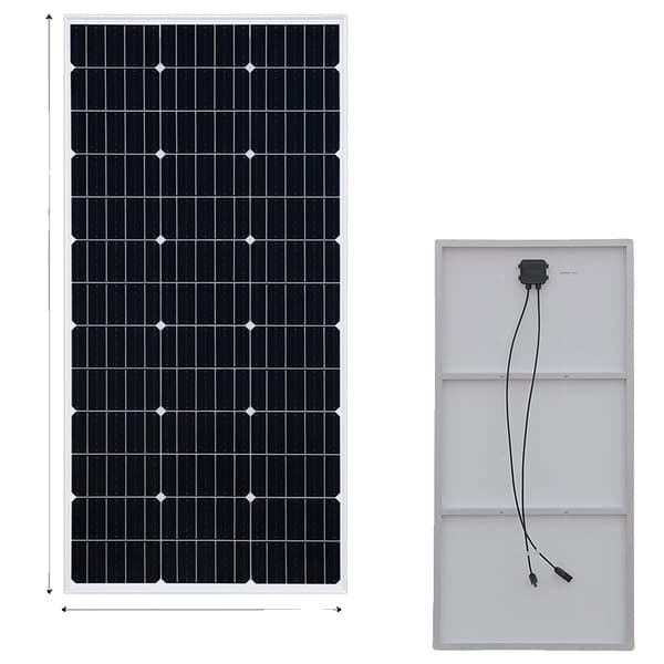 Solpanel, Høj Effektivitet, Alsidige Strømmuligheder, 150W solpanel