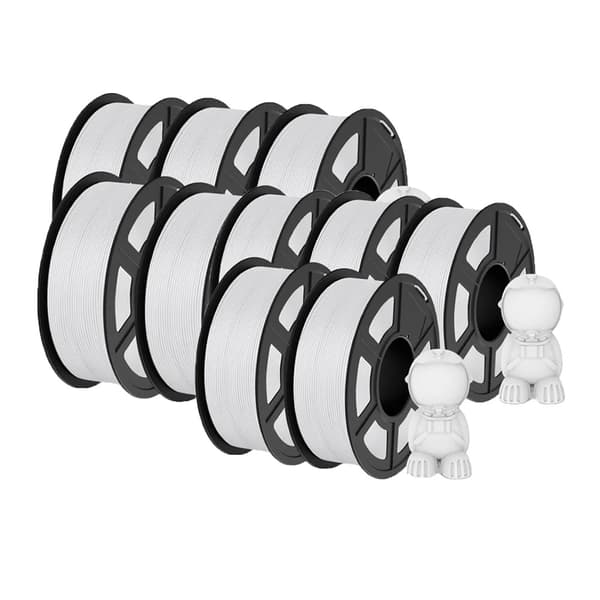 3D-skrivarfilament, 1,75 mm, PLA Matt, 10WT