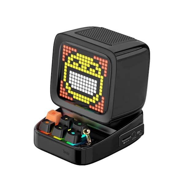 Kannettava kaiutin, Retro Pixel Art, Bluetooth Red