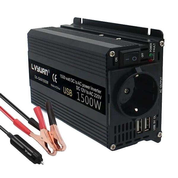 Strømomformer, 12V, 220V A