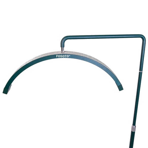Ringlampa, Halvmåne Design, Touchkontroll, mörkgrön