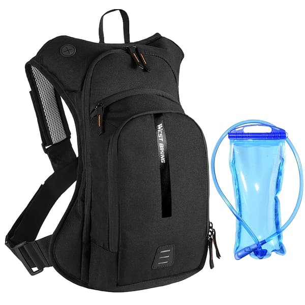 Cykelrygsæk, 2L Hydration Blære, Ergonomisk Design, 10L Vandpose
