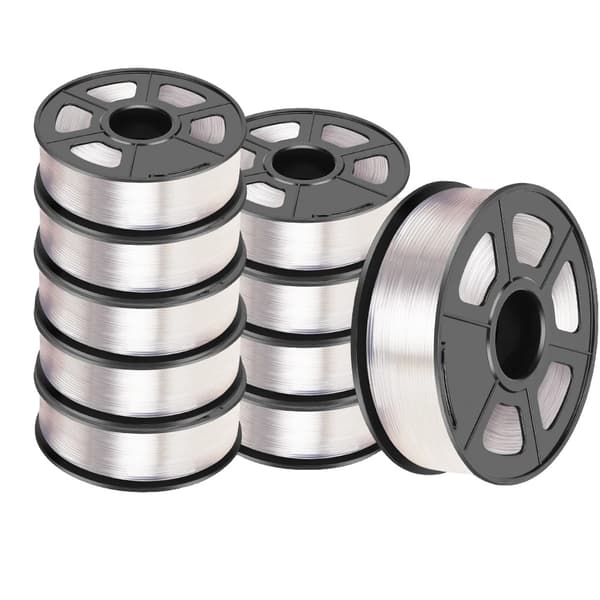 3D Filament, Hållfasthet, Miljövänlig, PETG Klar 10