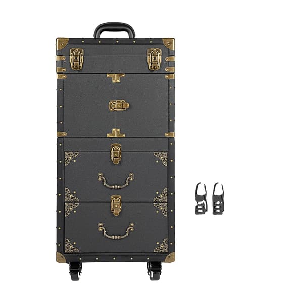 Makeupväska, Hållbar Design, Gott Om Förvaringsutrymme, svart