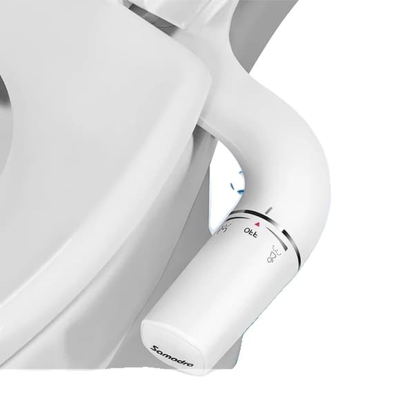 Bidet Sprayer, Dobbelt Dyse, Nem Installation, 1-2 Venstre hånd