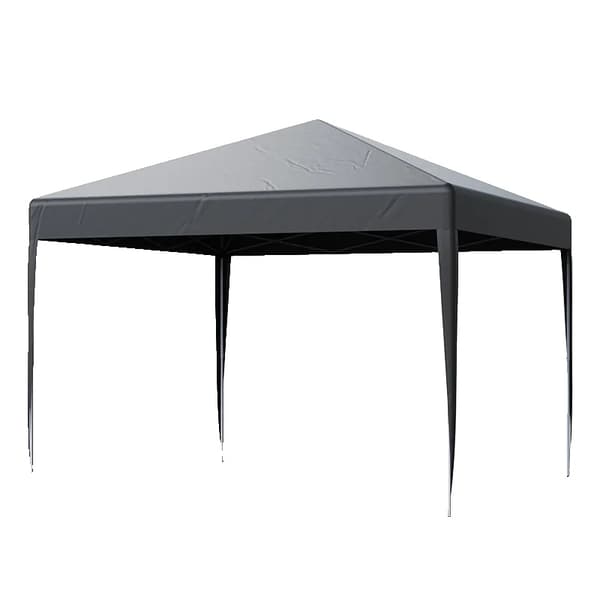 Gazebo Telt, One-Touch Pop-Up Design, UV Beskyttelse, Grå 2X2M