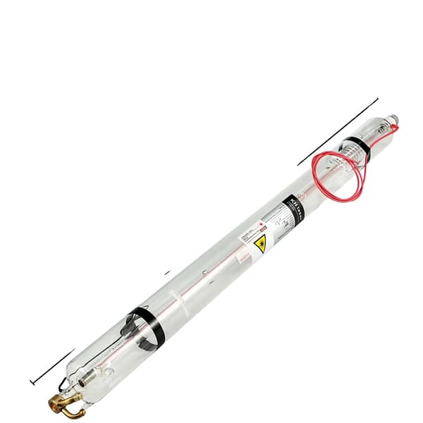 CO2-laserrör, borosilikatglasmaterial,80W 1230mm