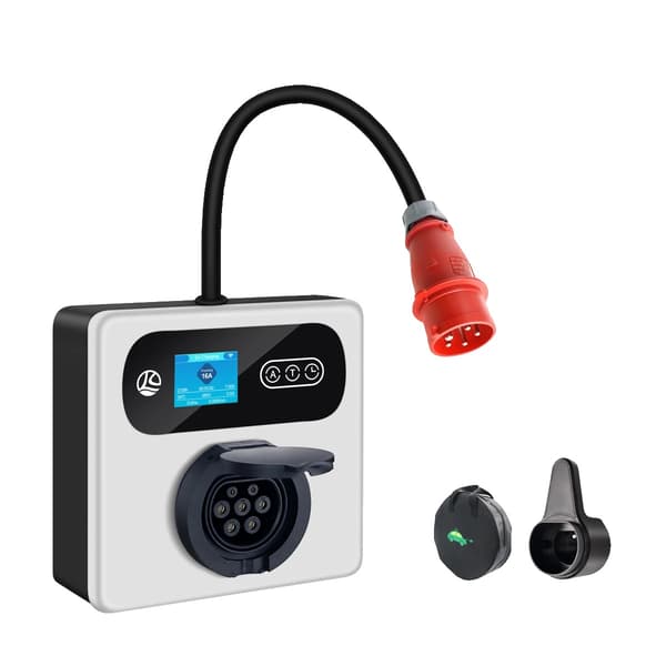 EV-laddare, 11KW/22KW effekt, app-styrd timer, 11KW, Typ2