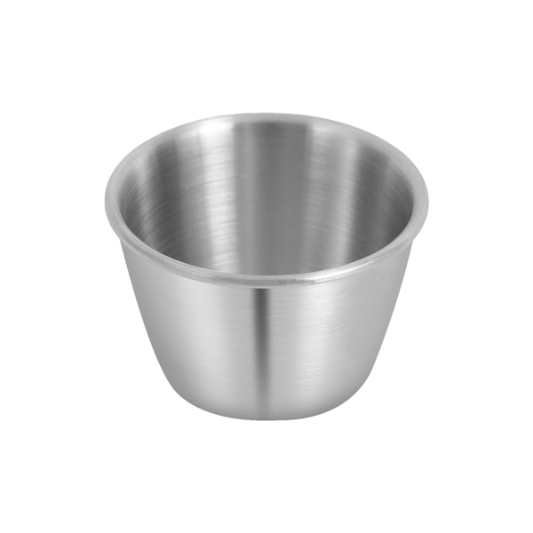 Rustfrit Stål Saucekopper, Stabelbar Design, 500-Pak, Sølv