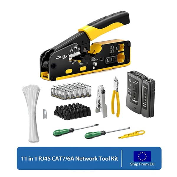 Crimpetang, Kabeltester, Ledningsklipper