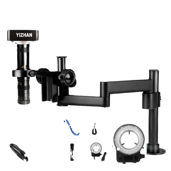 Digitaalinen mikroskooppi, 4K-tallennus, USB- ja HDMI-ulostulo, 60MP 4K 215X Set