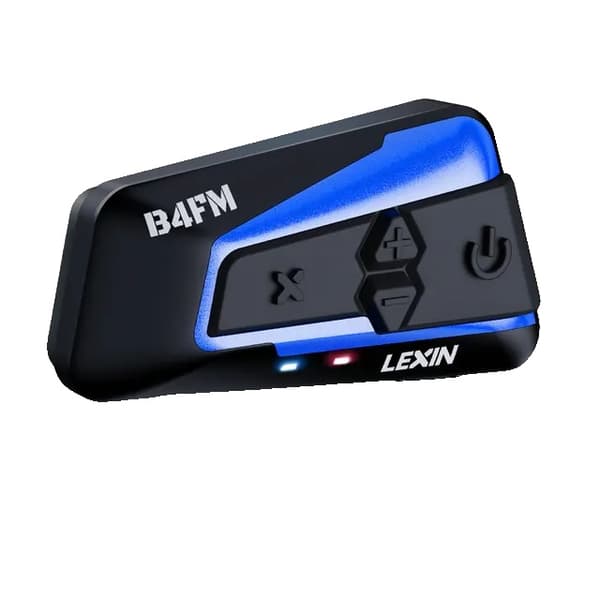 Hjälmheadset, Bluetooth 5.0, Vattentålig, B4FM-X