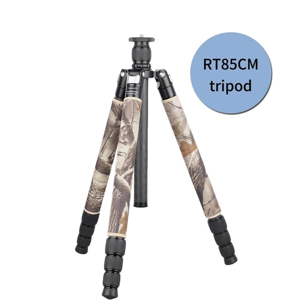 Tripod, Letvægts Kulfiber, Forbedret Stabilitet, RT85CM tripod