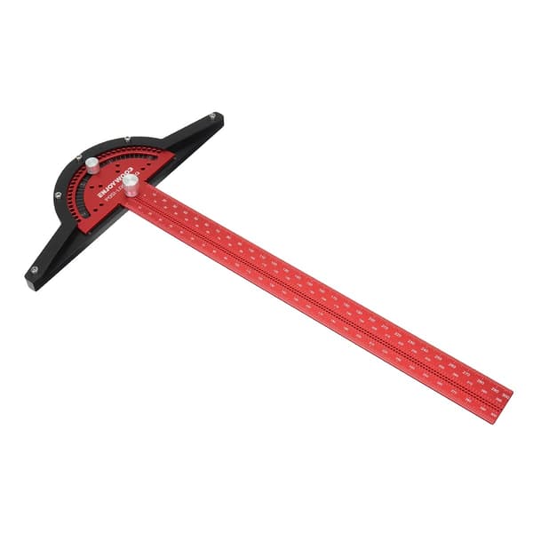 Vinkelpositionering T-firkant, Justerbar Mekanisme, Holdbart Materiale, mm