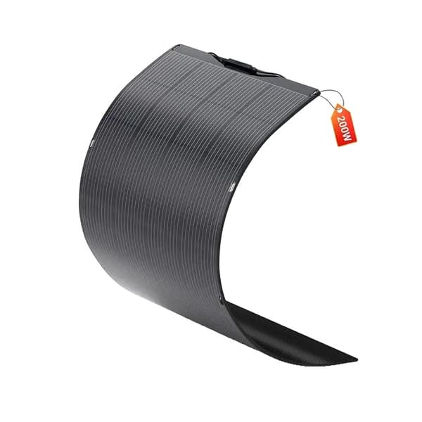Solpanel, Fleksibelt Design, Høj Effektivitet, 200W